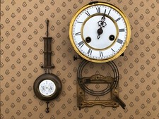 Altes Uhrwerk Ersatzteil f Regulator Wanduhr Uhrmacher clock