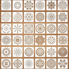 Mandala Schablonen Set 36pcs