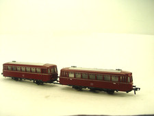 DB Schienenbus m. Beiwagen    - Fleischmann  HO Lok   -  #634   #E gebr.