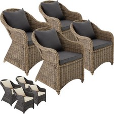Gartenstuhl Polyrattan 4er Set