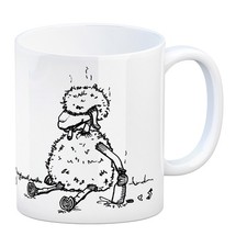 Kaffeebecher mit Schaf Motiv