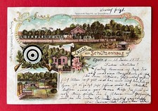 Litho AK EGELN 1899 Gruss vom