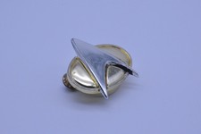 Star Trek Uniform Abzeichen Badge Pin Kommunikator Paramount Sammler Vintage #A9