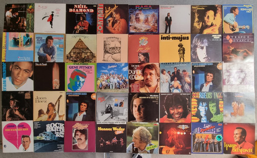 40x vinyl rock - vinyl, lp