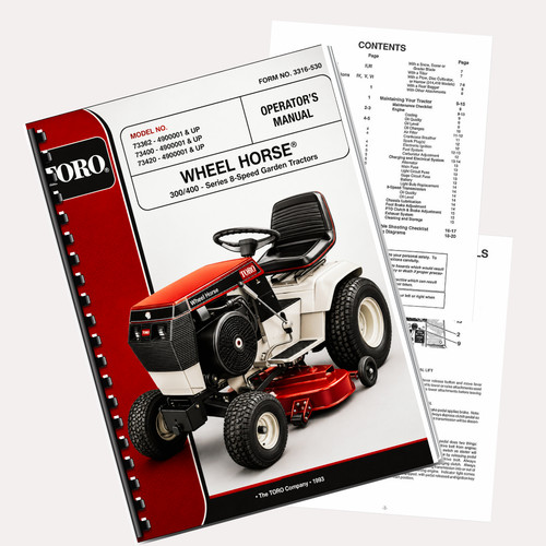Toro wheel horse - toro, 300