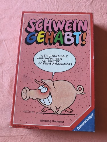 Schwein gehabt retro spiel - retro,