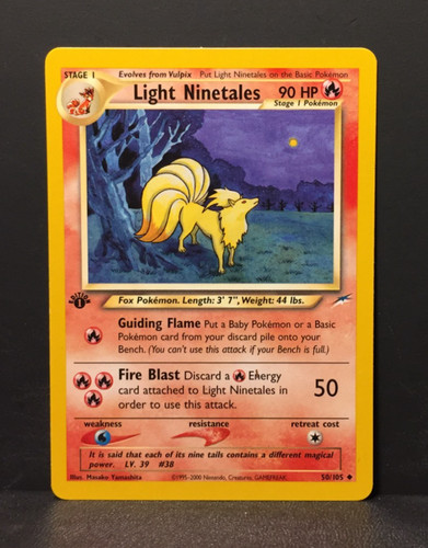 Light ninetales auflage - 1., |