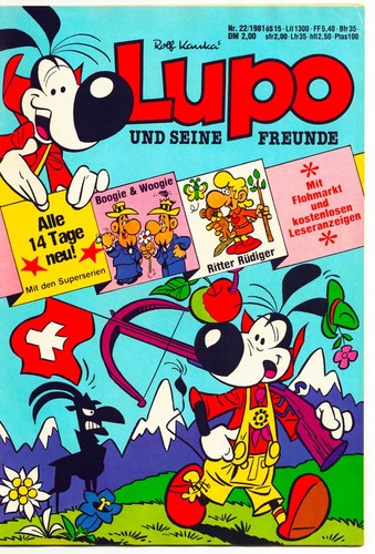 Lupo pabel verlag comic nr - lupo,