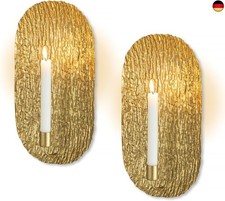 Sziqiqi Gold Kerzenhalter Wand