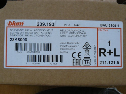 Blum aventos top - blum, hk