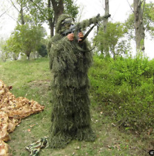 GHILLIE SUIT TARNANZUG ANTI FIRE PAINTBALL BW SCHARFSCHÜTZENANZUG WOODLAND JAGD