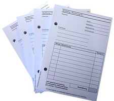 8x RECHNUNGSBLOCK