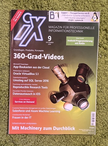 Heise magazin zeitschrift - ix,