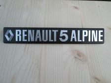Original Typenschild "RENAULT
