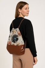 ? Selbstgenähter Kordelzug-Rucksack ?