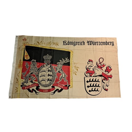 Fahne königreich württemberg - kÖnigreich,