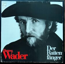 Hannes Wader ‎– Der Rattenfänger - LP, Repress Germany 1976 - 6305 207 - EX/EX-