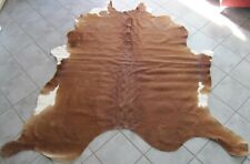 TOP ZUSTAND: SCHÖNES KUHFELL Rinderfell IKEA KOLDBY! Hellbraun 220 x 220 / 4,8m²