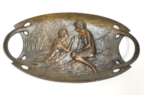 Jugendstil eisen schale - jugendstil,