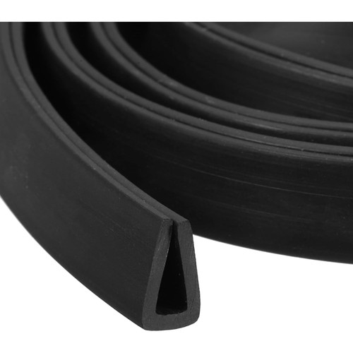 Kantenschutz gummi schwarz - kantenschutz, 1m