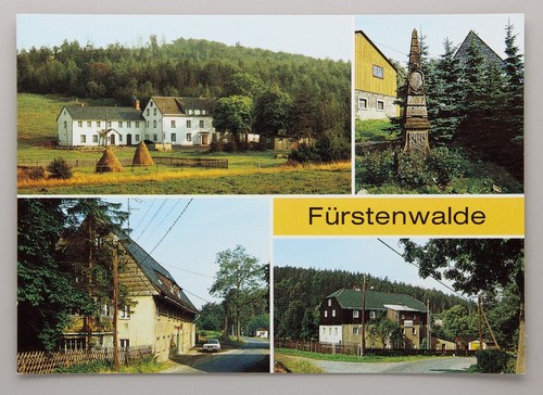 Postkarte fürstenwalde - -,