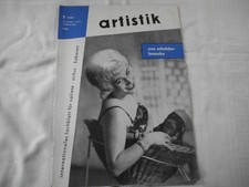 Werbung DDR- Reklame DDR -Artistik 1/1964-Zeitschrift DDR-Fachblatt für Zirkus