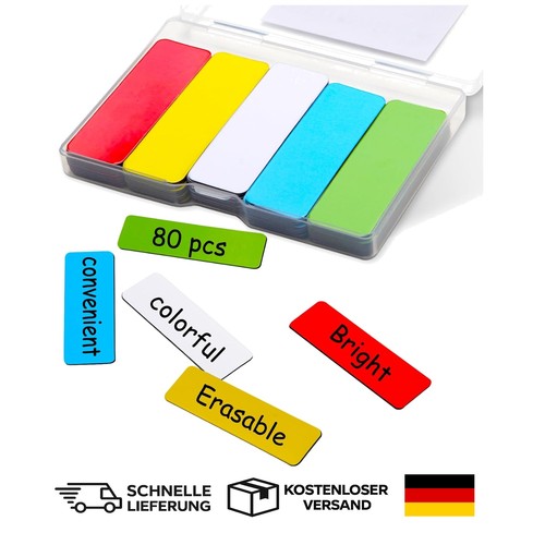 Magnetische labels schreibbar - magnetische,