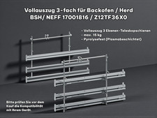 NEFF 17001816 Bosch Vollauszug