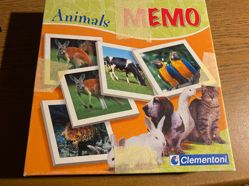 Animals memo memory spiel - -, memory-spiel