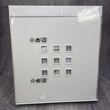 IKEA LEKMAN Aufbewahrung Organizer Bin Box 13x13x14,5" weiß Auslaufmodell - Neu