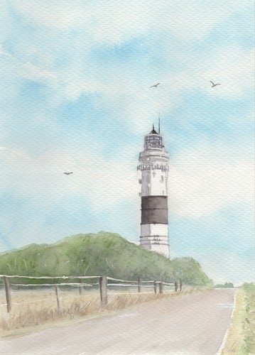 Original aquarell - original,