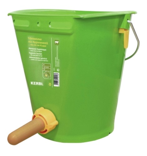 Tränkeeimer mit hygieneventil - mit,