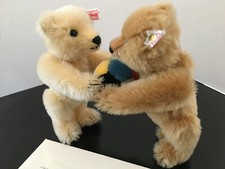 steiff 671517 Teddybären-Set mit Plüschball lim. Auflage:2000 St., 20 cm,