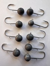 9 Fox Rage Jigköpfe Round Jigs Jigkopf Jighaken Gummifische Kunstköder Vertikal