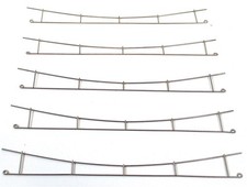Spur N Vollmer 8008 Oberleitung 5x Fahrdraht 90mm für Radius 192 - 195mm (Z116/1