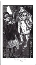 KARL-GEORG HIRSCH: Exlibris für Evelyn Wissing