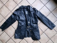 Neue Valentino Damen Lederjacke Gr. L, Schwarz
