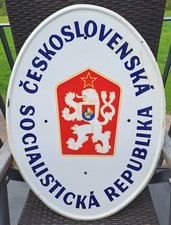Grenzschild CSSR Emailschild