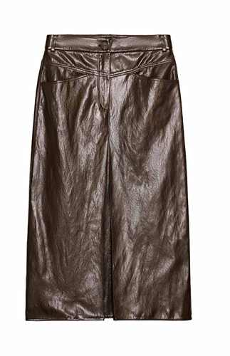 Zara damen rock kunstleder - damen,