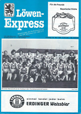 Programm 85/86 TSV 1860 München - Kickers Offenbach Aufstiegsspiel 2. Bundesliga