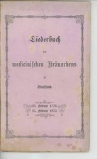 Liederbuch des medicinischen