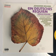 Ein Deutsches Requiem Johannes Brahms - 1987 – Germany Vinyl, LP, Album
