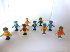 Brio sehr alte Figuren - 9 Stück - Vintage!