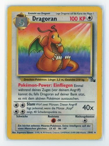 Dragoran fossil - 19/62,