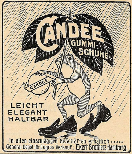 Werbung reklame 1907 candee - werbung/reklame, 1907:
