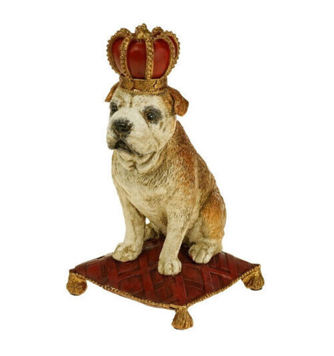 Bulldogge hund figur - bulldogge, mit