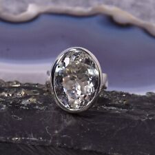 Bergkristall Ring, 925er