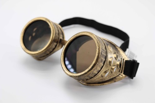 Gold steampunk brille retro - steampunk,