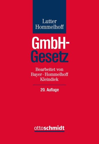 Gmbh gesetz kommentar - gmbh-gesetz:,