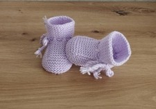 Babyschuhe,gestrickt,Handarbei